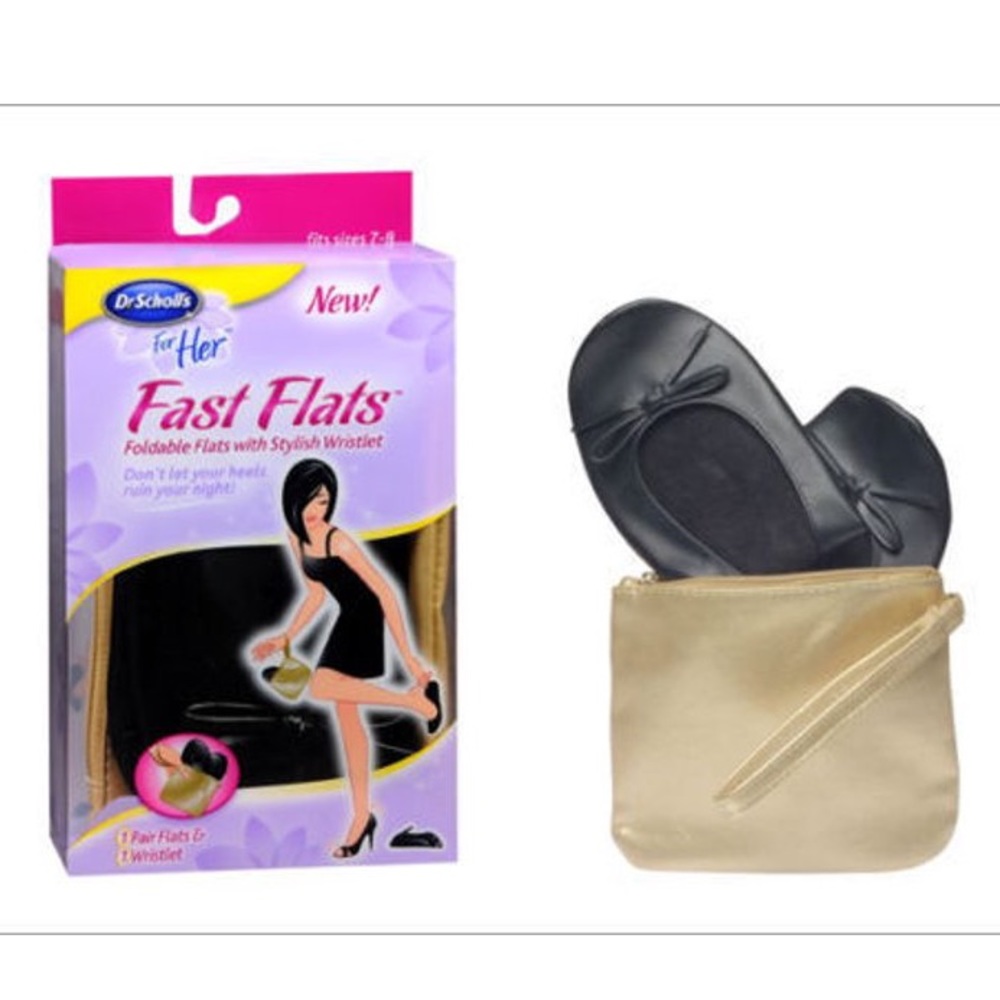 Dr. Scholl’s Ballet Flats in a Bag